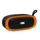 New Rixing NR4022 Portable Stereo Surround Soundbar Bluetooth Speaker with Microphone, Support TF Card FM(Orange) - 1