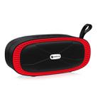 New Rixing NR4022 Portable Stereo Surround Soundbar Bluetooth Speaker with Microphone, Support TF Card FM(Red) - 1