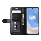 For OnePlus 7T R64 Texture Single Fold Horizontal Flip Leather Case with Holder & Card Slots & Wallet(Black) - 10
