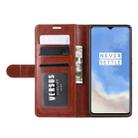 For OnePlus 7T R64 Texture Single Fold Horizontal Flip Leather Case with Holder & Card Slots & Wallet(Brown) - 10