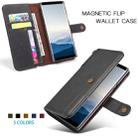 For Galaxy Note10 Cowhide Texture Horizontal Flip Leather Case with Holder & Card Slots & Wallet & Lanyard(Black) - 11