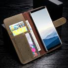 For Galaxy Note10 Cowhide Texture Horizontal Flip Leather Case with Holder & Card Slots & Wallet & Lanyard(Coffee) - 5