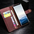 For Galaxy Note10 Cowhide Texture Horizontal Flip Leather Case with Holder & Card Slots & Wallet & Lanyard(Red) - 5