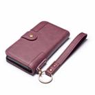 For Galaxy Note10 Cowhide Texture Horizontal Flip Leather Case with Holder & Card Slots & Wallet & Lanyard(Red) - 8