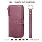 For Galaxy Note10 Cowhide Texture Horizontal Flip Leather Case with Holder & Card Slots & Wallet & Lanyard(Red) - 10