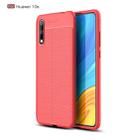 For Huawei Enjoy 10s Litchi Texture TPU Shockproof Case(Red) - 1