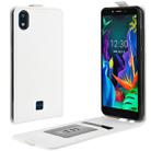 For LG K20 (2019) Crazy Horse Vertical Flip Leather Protective Case(White) - 1