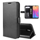 For Xiaomi Redmi 8A R64 Texture Single Fold Horizontal Flip Leather Case with Holder & Card Slots & Wallet(Black) - 1