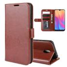 For Xiaomi Redmi 8A R64 Texture Single Fold Horizontal Flip Leather Case with Holder & Card Slots & Wallet(Brown) - 1