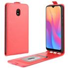 For Xiaomi Redmi 8A Crazy Horse Vertical Flip Leather Protective Case(Red) - 1