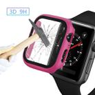 ENKAY Hat-prince Full Coverage PC Case + Tempered Glass Protector for Apple Watch Series 5 / 4 44mm(Rose) - 1
