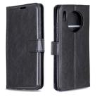 For Huawei Mate 30 Crazy Horse Texture Horizontal Flip Leather Case with Holder & Card Slots & Wallet & Photo Frame(Black) - 1