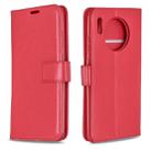 For Huawei Mate 30 Crazy Horse Texture Horizontal Flip Leather Case with Holder & Card Slots & Wallet & Photo Frame(Red) - 1