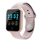 I5 1.3 inch IPS Color Screen Smart Watch,Support Call Reminder /Heart Rate Monitoring/Sleep Monitoring/Sedentary Reminder/Blood Oxygen Monitoring(Pink) - 1