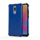 For Redmi 8 Shockproof Honeycomb PC + TPU Case(Blue) - 1