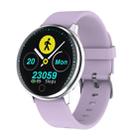 Q16 1.22inch IPS Color Screen Smart Watch IP67 Waterproof,Silicone Watchband,Support Call Reminder /Heart Rate Monitoring/Blood Pressure Monitoring/Sleep Monitoring(Purple) - 1