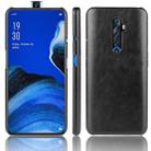 For Oppo Reno2 Z/2F Shockproof Litchi Texture PC + PU Case(Black) - 1