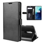 For OnePlus 7T Pro R64 Texture Single Fold Horizontal Flip Leather Case with Holder & Card Slots & Wallet(Black) - 1