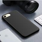 For iPhone6 & 6s Starry Series Shockproof Straw Material + TPU Protective Case(Black) - 1