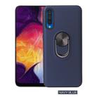For Galaxy A90 5G， 360 Rotary Multifunctional Stent PC+TPU Case with Magnetic Invisible Holder(Navy Blue) - 1