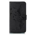 For Xiaomi Redmi 8    Litchi Texture Feather Embossing Horizontal Flip Leather Case with Holder & Card Slots & Wallet & Photo Frame & Lanyard(Black) - 1