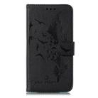 For Xiaomi Redmi 8A Litchi Texture Feather Embossing Horizontal Flip Leather Case with Holder & Card Slots & Wallet & Photo Frame & Lanyard(Black) - 1