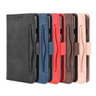 For OnePlus 7T Wallet Style Skin Feel Calf Pattern Leather Case with Separate Card Slot(Black) - 3