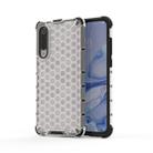 For Xiaomi Mi 9 Lite Shockproof Honeycomb PC + TPU Case(White) - 1