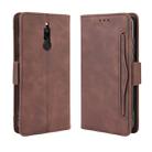 For Xiaomi Redmi 8 Wallet Style Skin Feel Calf Pattern Leather Case with Separate Card Slot(Brown) - 1