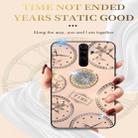 For Xiaomi Redmi Note 8 Pro Fashion Clock Pattern Rhinestone Mobile Phone Shell with Bracket / Hand Rope / Lanyard(Rose Gold) - 3