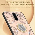 For Xiaomi Redmi Note 8 Pro Fashion Clock Pattern Rhinestone Mobile Phone Shell with Bracket / Hand Rope / Lanyard(Rose Gold) - 5