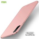 For OPPO K5 MOFI Frosted PC Ultra-thin Hard Case(Rose gold) - 1