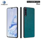 For Xiaomi Mi 9 Pro PINWUYO Pin Rui Series Classical Leather, PC + TPU + PU Leather Waterproof And Anti-fall All-inclusive Protective Shell(Blue) - 1