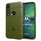 For Moto G8 Plus Full Coverage Shockproof TPU Case(Army Green) - 1