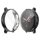 For Samsung Galaxy Watch Active 2 40mm ENKAY Hat-prince Full Coverage Electroplate TPU Case(Black) - 1