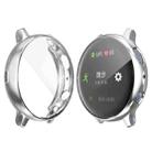 For Samsung Galaxy Watch Active 2 40mm ENKAY Hat-prince Full Coverage Electroplate TPU Case(Silver) - 1