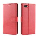 For Oppo Reno A Retro Crazy Horse Texture Horizontal Flip Leather Case with Holder & Card Slots & Photo Frame(Red) - 1