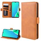 For OPPO A9 (2020) / A5 (2020) Dual-side Magnetic Buckle Horizontal Flip Leather Case with Holder & Card Slots & Wallet & Photo Frame(Yellow) - 1