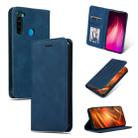 For Xiaomi Redmi Note 8 Retro Skin Feel Business Magnetic Horizontal Flip Leather Case(Navy Blue) - 1