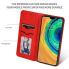 For Huawei Mate 30 Retro Skin Feel Business Magnetic Horizontal Flip Leather Case(Red) - 2