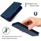 For Huawei Mate 30 Retro Skin Feel Business Magnetic Horizontal Flip Leather Case(Navy Blue) - 3