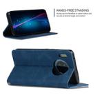 For Huawei Mate 30 Retro Skin Feel Business Magnetic Horizontal Flip Leather Case(Navy Blue) - 4