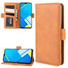 For OPPO A1k / Realme C2 Dual-side Magnetic Buckle Horizontal Flip Leather Case with Holder & Card Slots & Wallet(Yellow) - 1