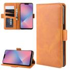 For OPPO A5 / A3s / AX5 Dual-side Magnetic Buckle Horizontal Flip Leather Case with Holder & Card Slots & Wallet & Photo Frame(Yellow) - 1