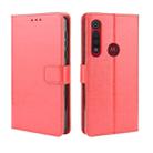 For  Motorola Moto G8 Play Retro Crazy Horse Texture Horizontal Flip Leather Case with Holder & Card Slots & Photo Frame(Red) - 1