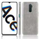 For Oppo Realme X2 Pro / Reno Ace Shockproof Litchi Texture PC + PU Case(Gray) - 1