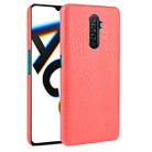 For OPPO Realme X2 Pro / Reno Ace Shockproof Crocodile Texture PC + PU Case(Red) - 1