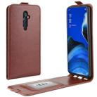 For Oppo Reno2 F / Reno2 Z  Crazy Horse Vertical Flip Leather Protective Case(Brown) - 1