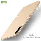 For Huawei Honor 20 Lite MOFI Frosted PC Ultra-thin Hard Case(Gold) - 1