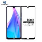 For Xiaomi RedMi Note 8T PINWUYO 9H 2.5D Full Screen Tempered Glass Film(Black) - 1